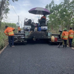 THI CÔNG THẢM BÊ TÔNG NHỰA NÓNG - CÔNG TRÌNH PHÚ GIÁO BÌNH DƯƠNG