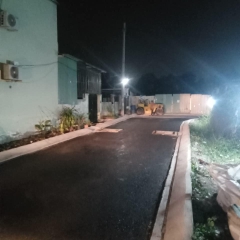 THI CÔNG THẢM NHỰA BÊ TÔNG NÓNG - ĐƯỜNG NỘI BỘ